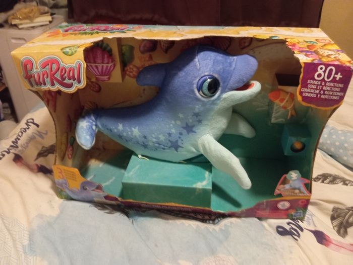 Peluche dauphin furreal