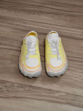 Chaussure Mixte aquatique sport finesse jaune blanc