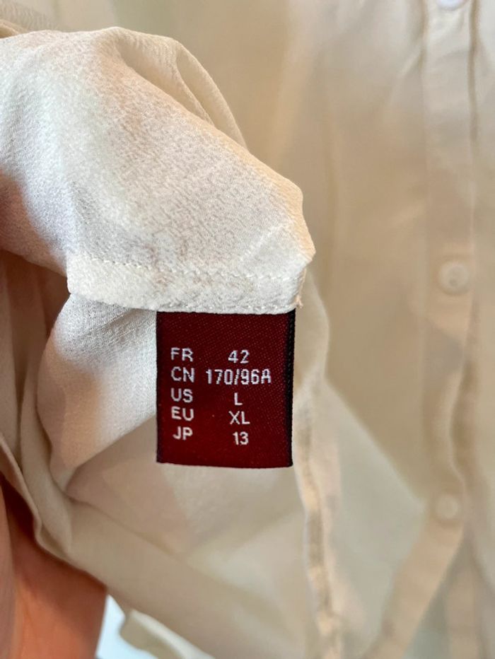 Haut blanc crème Comptoir des cotonniers 42 - photo numéro 3