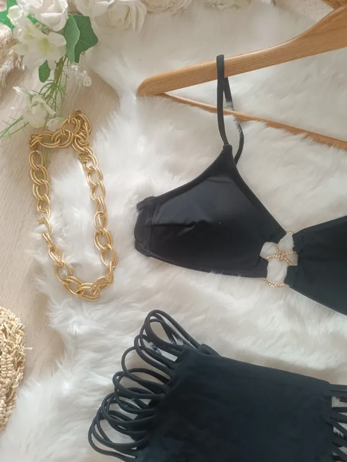 Jolie maillot de bain taille haute neuf avec étiquette - photo numéro 2