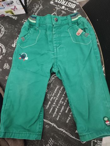 Pantalon vert Sergent Major