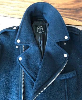 Manteau marine - Bershka