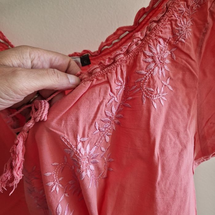 42 tee-shirt rose saumon - photo numéro 3