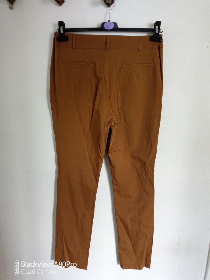 Pantalon marron caramel - photo numéro 2