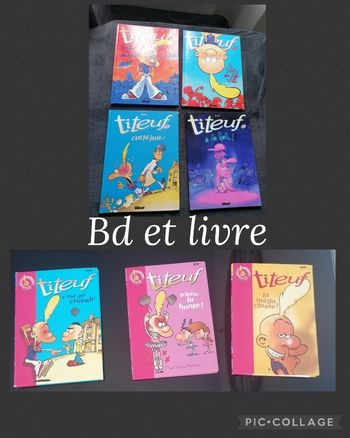 Bd et livres titeuf