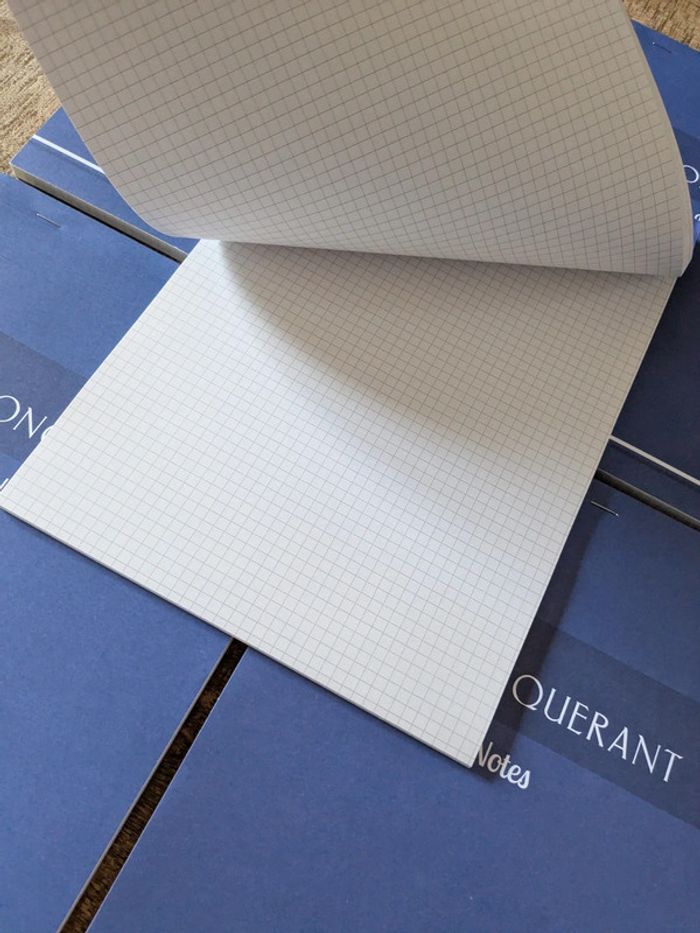 (1 ou +) Bloc notes - A4 - Petits carreaux - 200 Pages - photo numéro 2