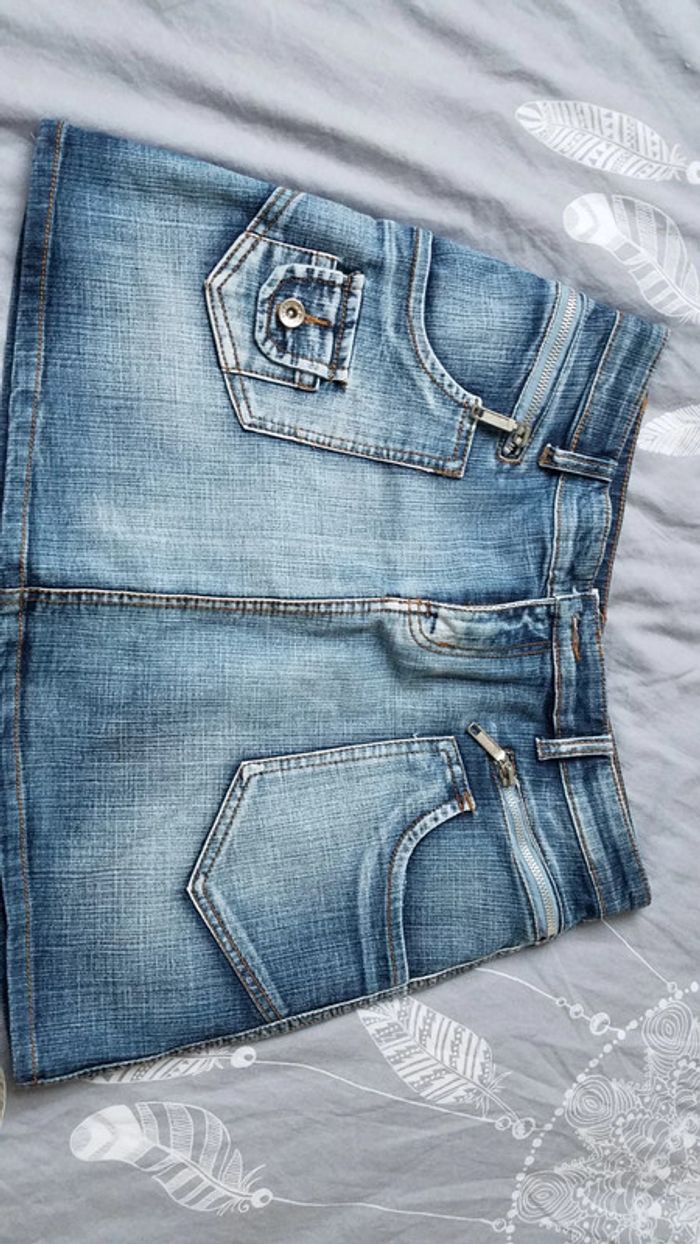 Jupe en jeans
