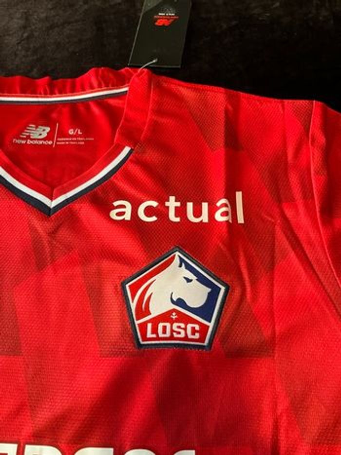 Maillot losc rouge floqué Giroud 9 - photo numéro 6