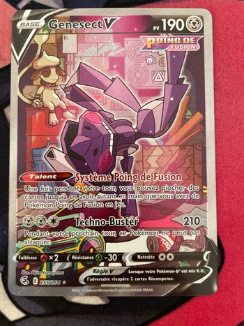 Genesect V poing de fusion