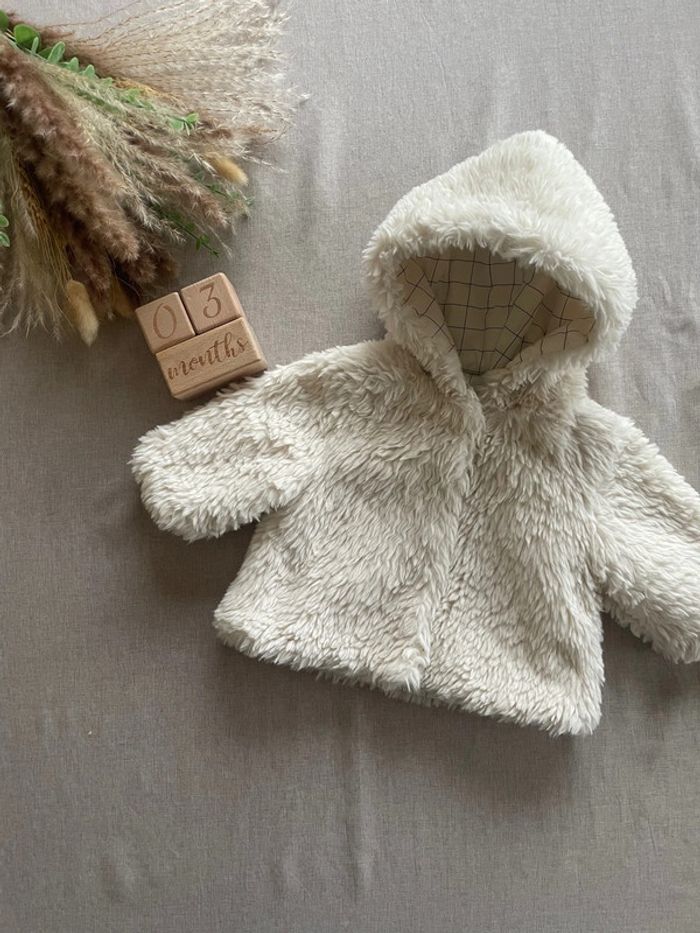 Veste fourrure 3 mois - Fille