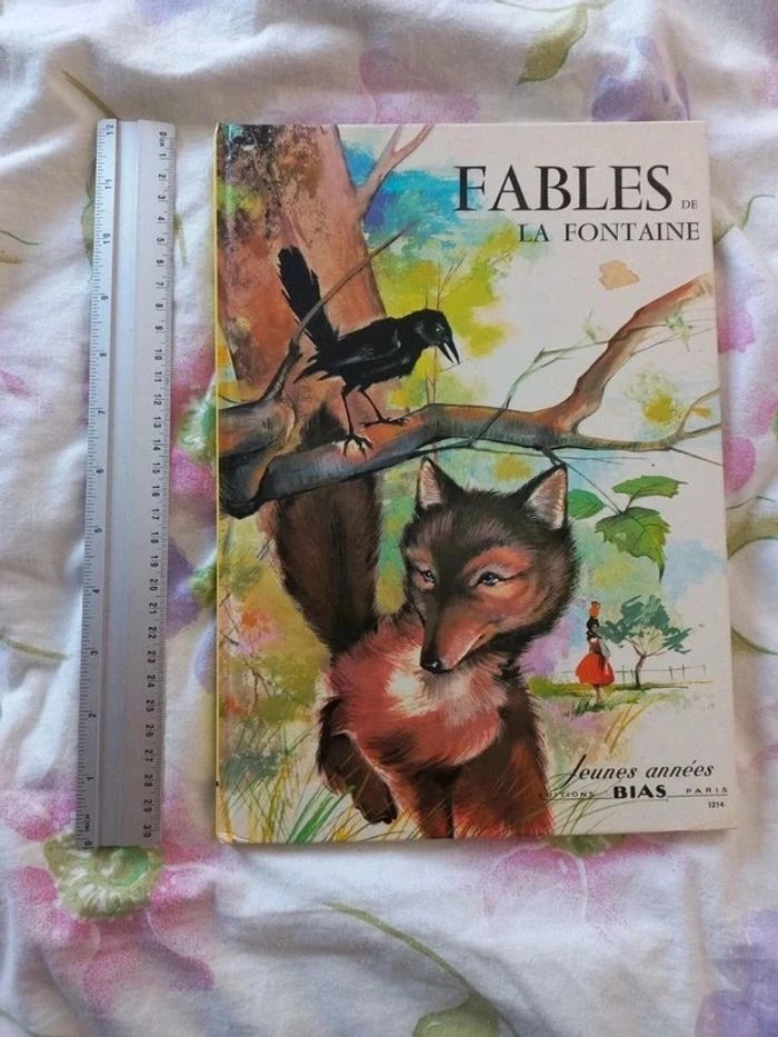 Livre les fables de la fontaine