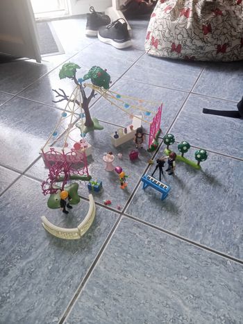 Ensemble playmobil scène de cocktail de mariage