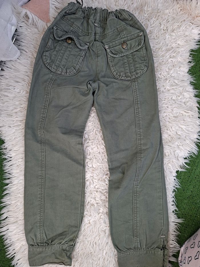 Jean cargo fille kaki - photo numéro 7