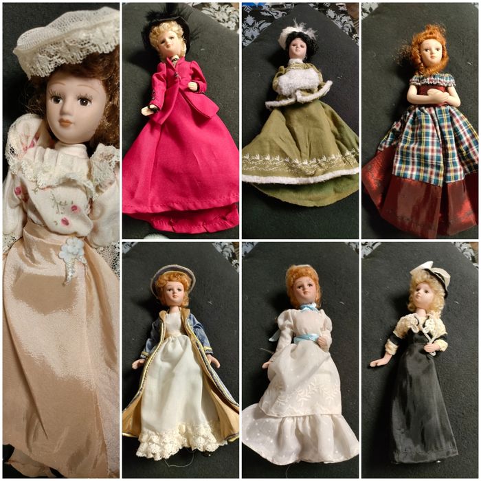 Petite poupée en porcelaine