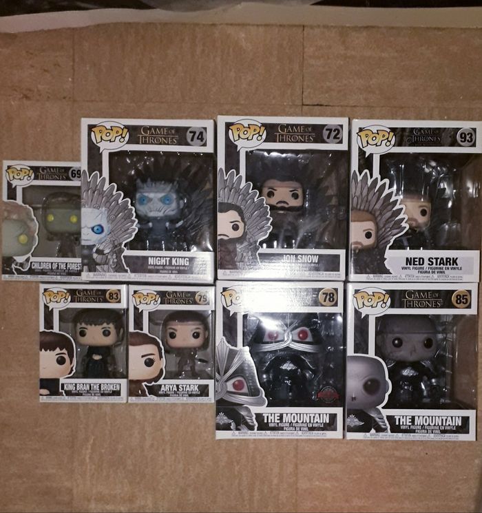 Funko Pop Lot Game Of Thrones GOT - photo numéro 6