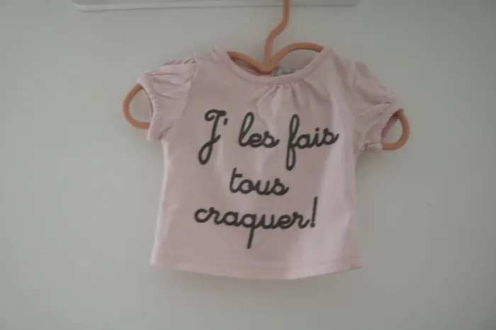Ensemble été haut Petit Kimbaloo et legging sans marque 1 mois - photo numéro 4