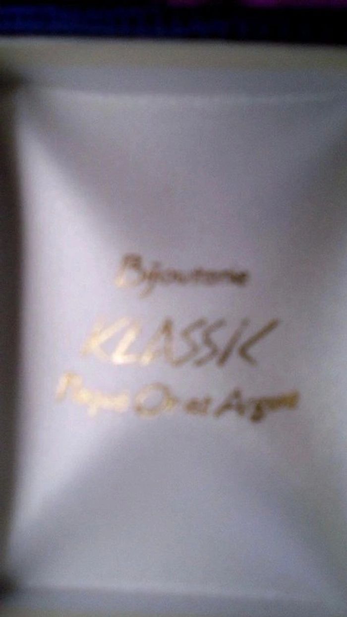 Collier + pendentif coeur "Bijouterie Klassic" neuf - photo numéro 3