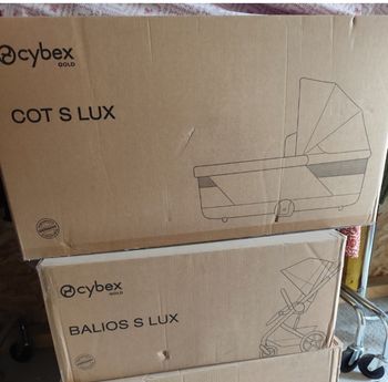 Almond beige Cybex Balios S lux dernier modèle  Cot S Lux