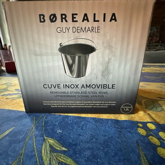 Cuve inox amovible Guy Demarle