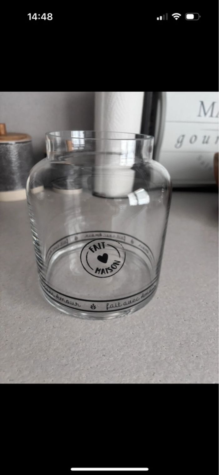 Pot a bonbon en verre - photo numéro 6