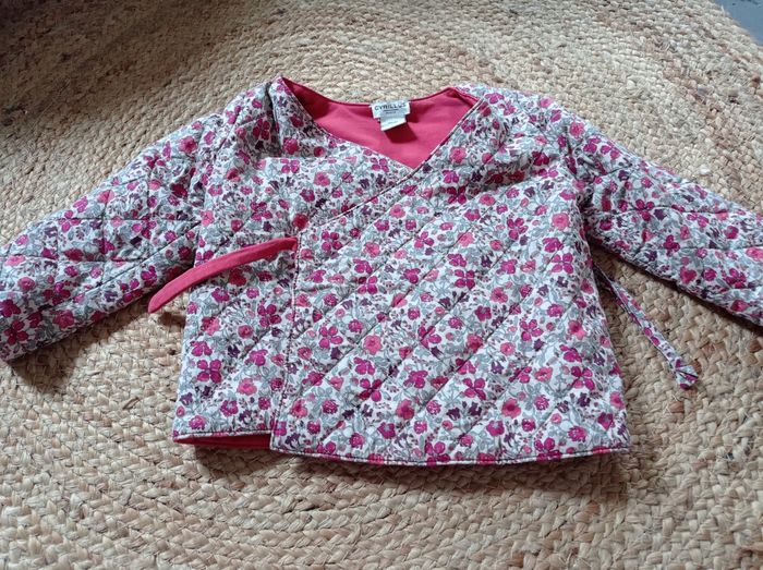 Veste légère liberty Cyrillus 18 mois