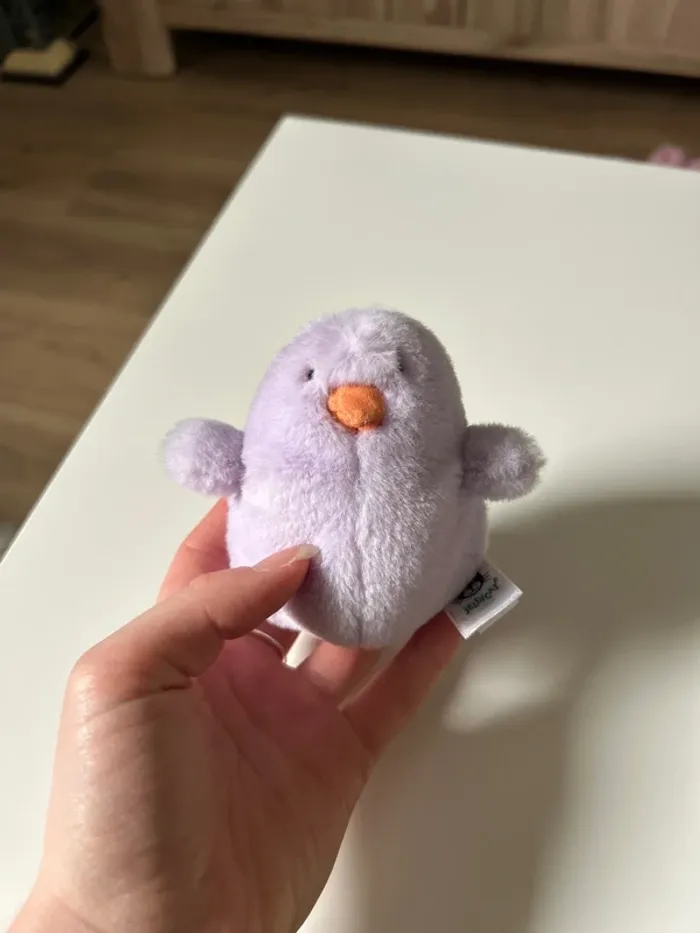 Poussin violet jellycat