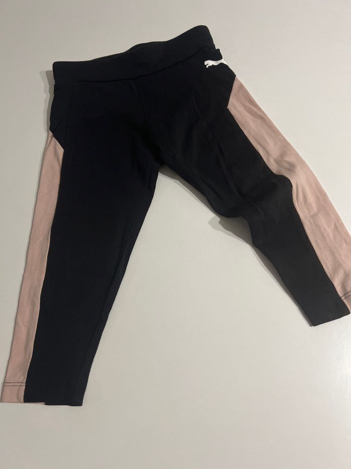 Legging puma noir rose 3 ans