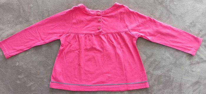 Tee-shirt fille manches longues de la marque Du Pareil Au Même, taille 3 ans ,en excellent état - photo numéro 3