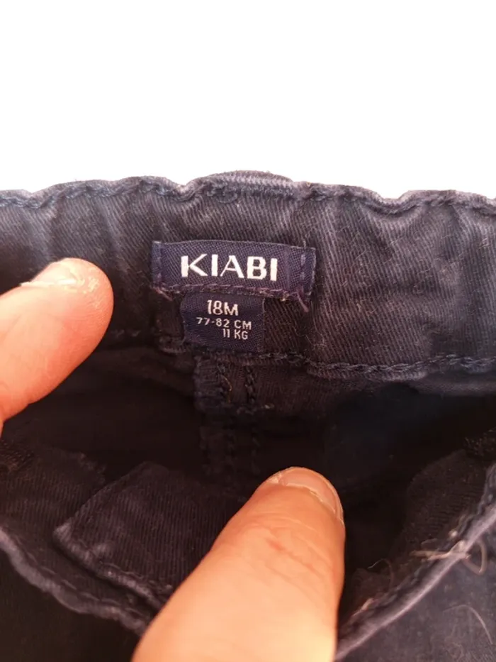 Jeans Kiabi taille 18mois - photo numéro 3