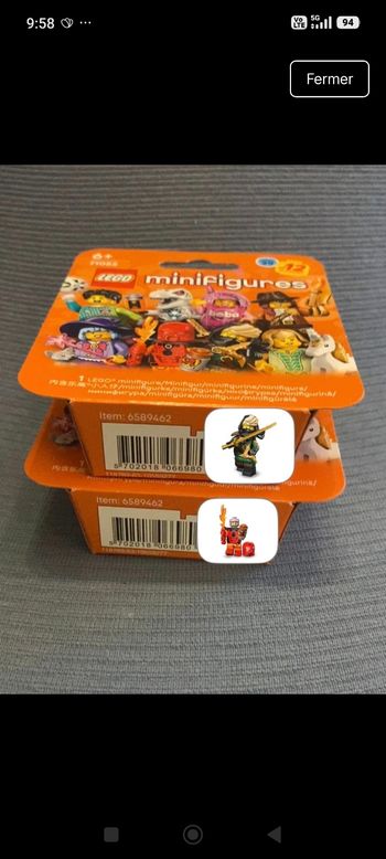 Minifigure lego 71052 série 29 