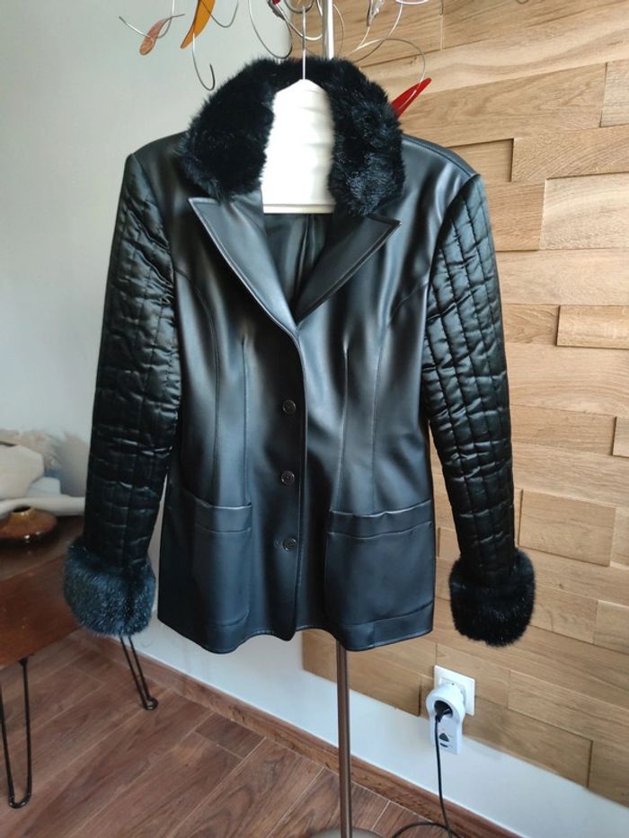 Veste longue Klein d'oeil 38