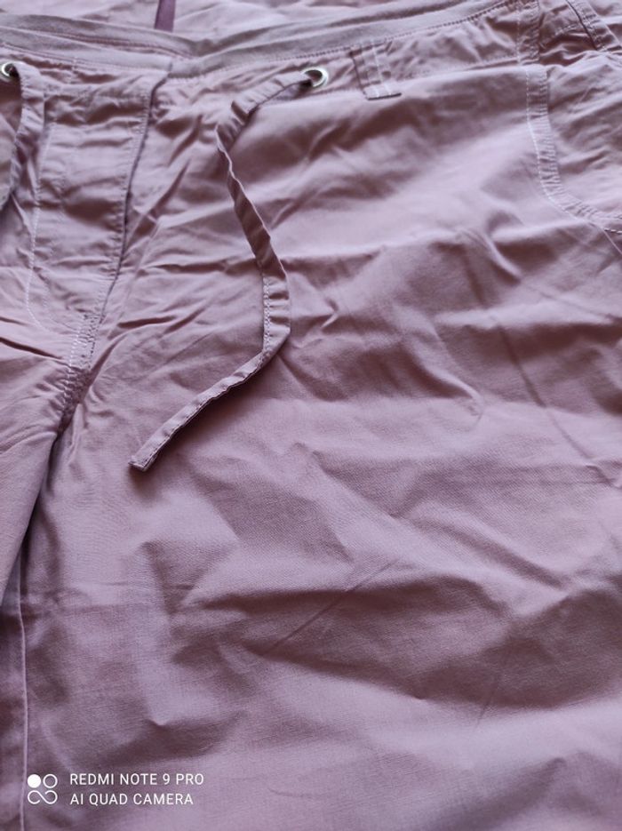 Pantalon large t42 rose tbe - photo numéro 2