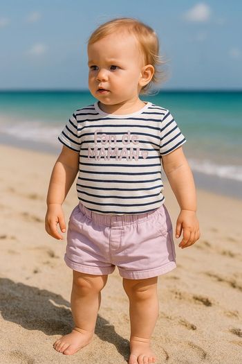 T-shirt marinière in extenso