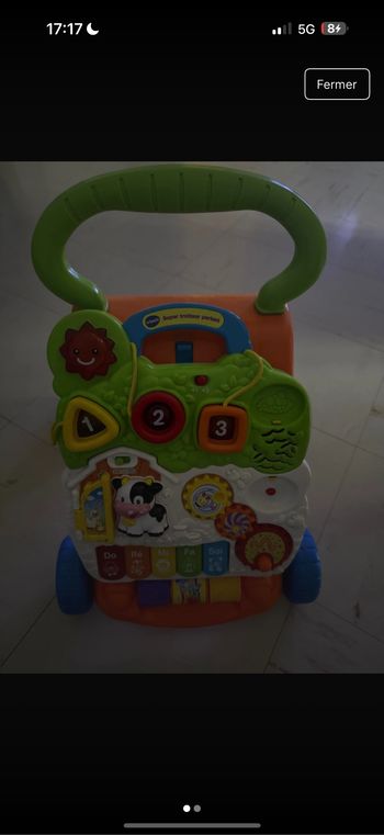 Trotteur marcheur vtech