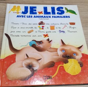 Livre : Je lis avec les animaux familiers