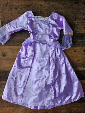 Robe de princesse violette déguisement 4/5ans
