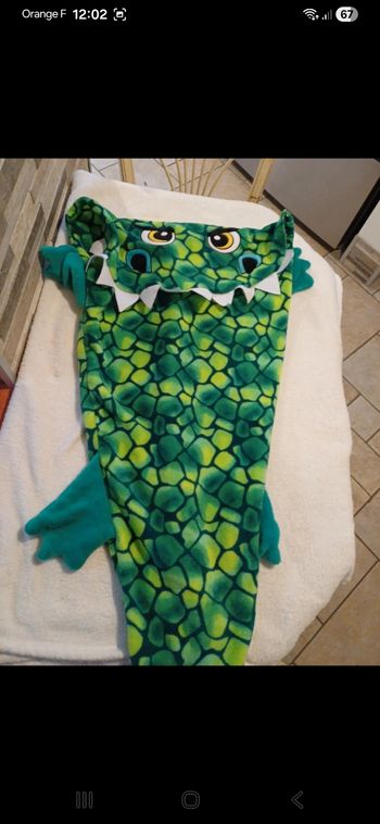 Plaid queue de dragon 