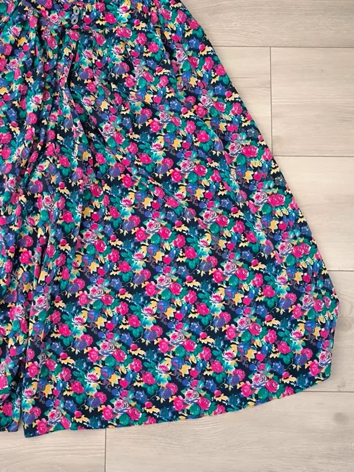 Jupe culotte légère vintage taille 40 - photo numéro 13