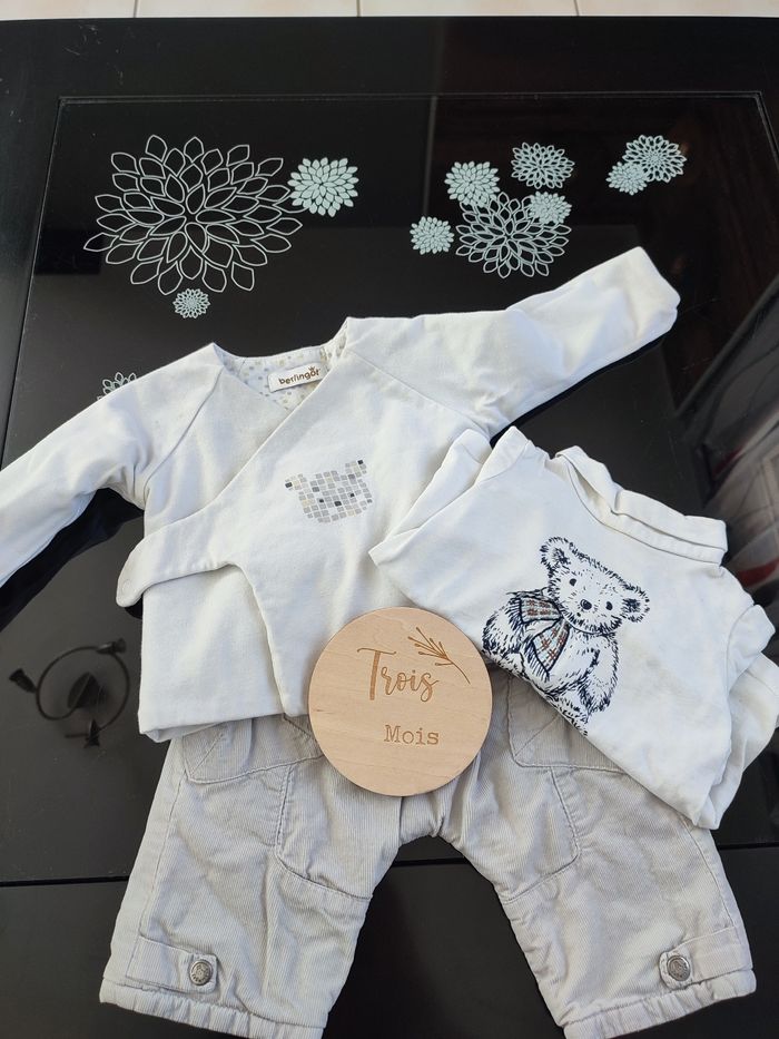 Lot vêtements garçon 3 mois - photo numéro 3