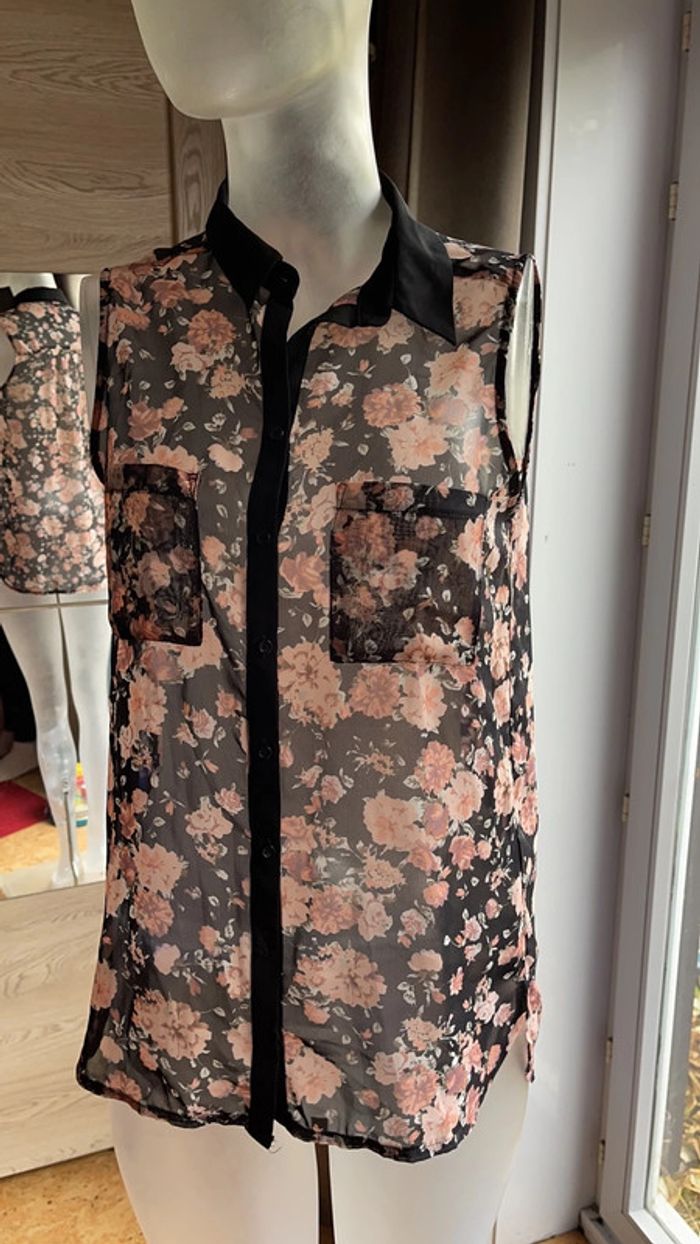 Lot de 3 jolis blouses voile taille 38 - photo numéro 6