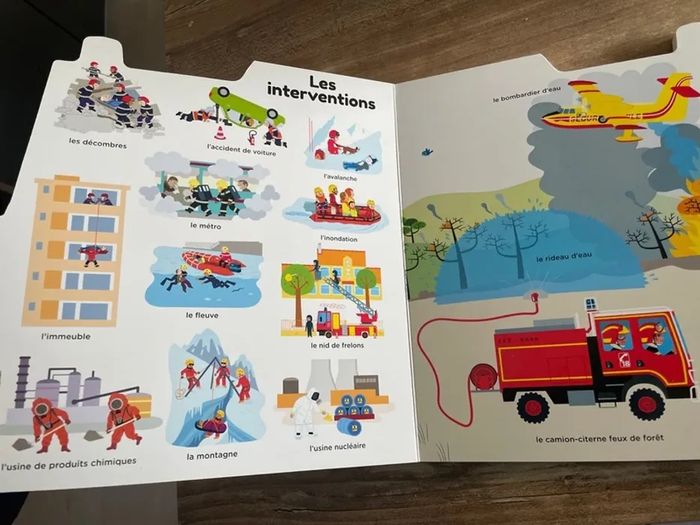 Livre Les pompiers - photo numéro 4