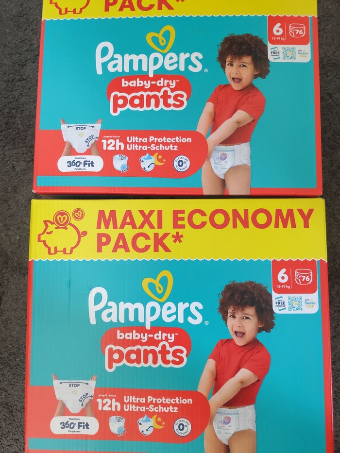 Couches Pampers