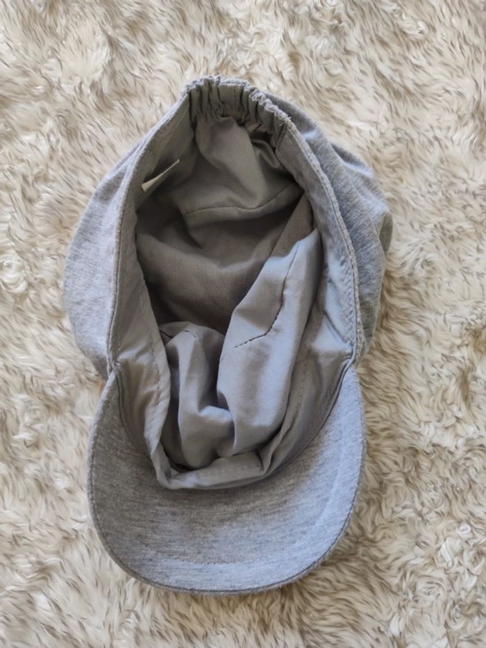 Casquette tissu pour l'été gris clair taille S - photo numéro 4