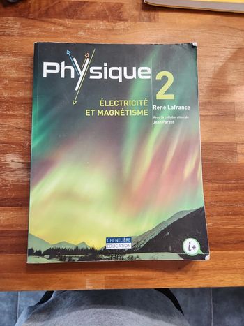Livre : Physique 2 - Électricité et magnétisme