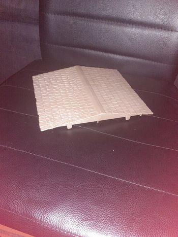 Toit pour abri zoo playmobil