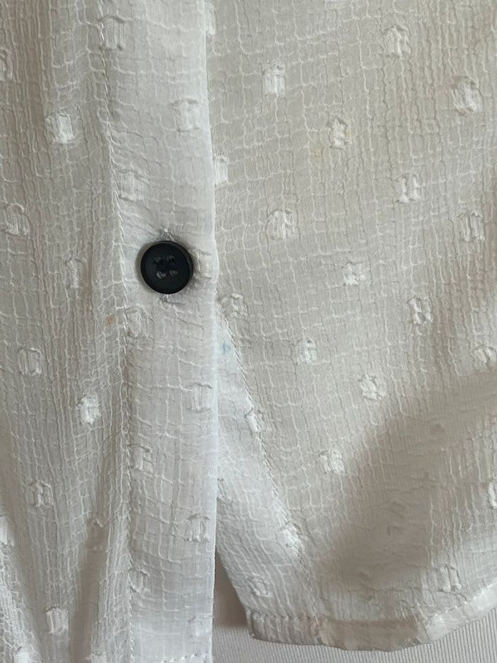 Blouse blanche et transparente - photo numéro 5