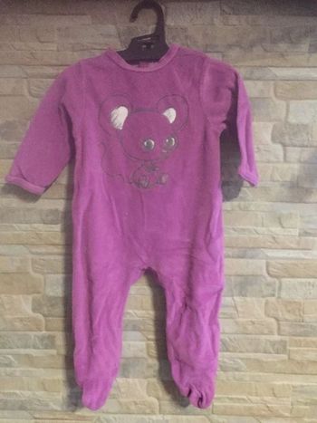 Dors bien velours lilas 6M