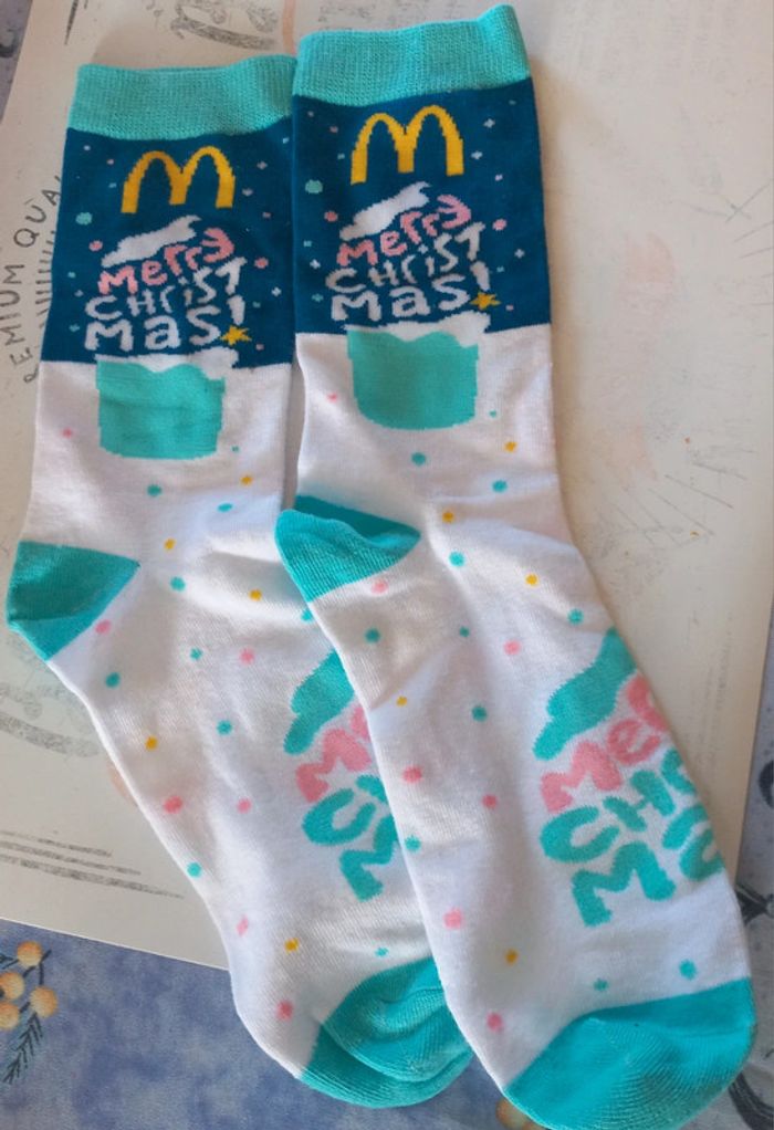 Chaussettes mac donald - photo numéro 2