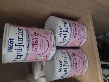 2 boites pepti junior hydrolysât de caséine
