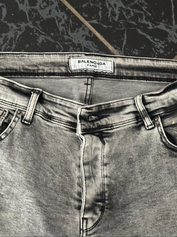 Jean gris, slim, W. 38 L32 - photo numéro 3